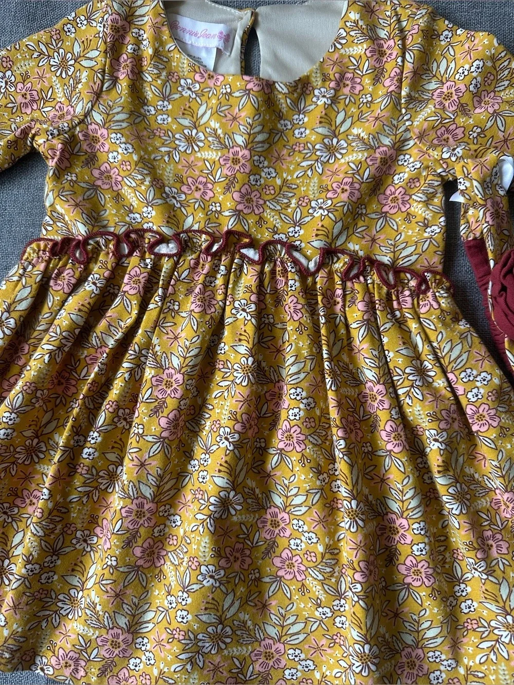 New Girl’s Bonnie Jean Floral Boho Tunic Shirt & Headband